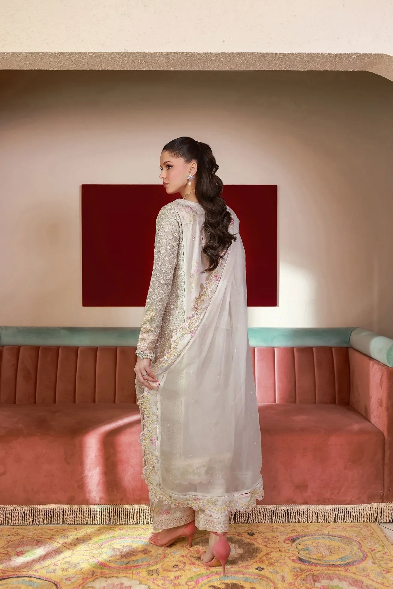 Dhanak | Chiffon Pret | SS25DA-2711 - Rang-e-Khaas