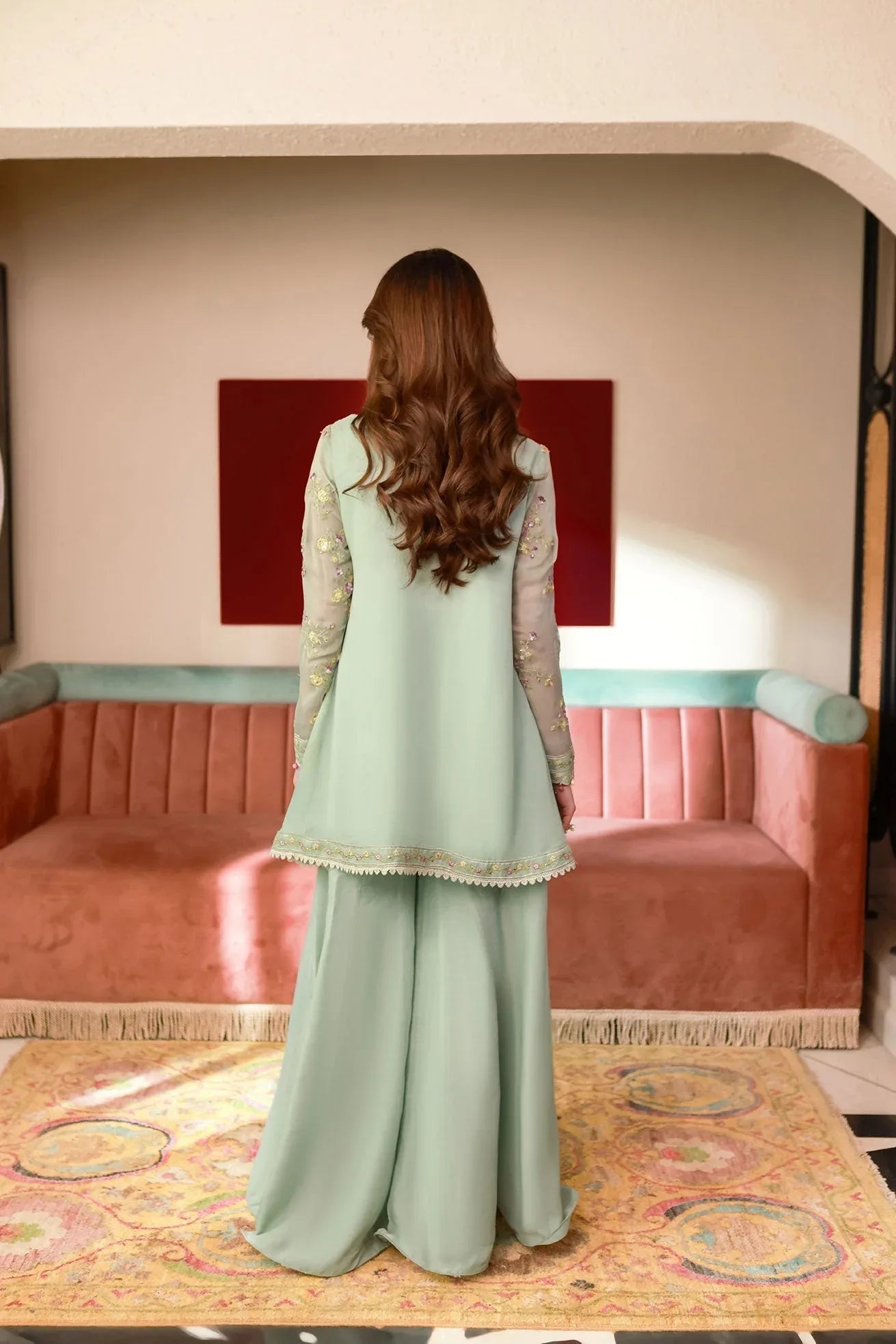 Dhanak | Chiffon Pret | SS25DA-2712 - Rang-e-Khaas