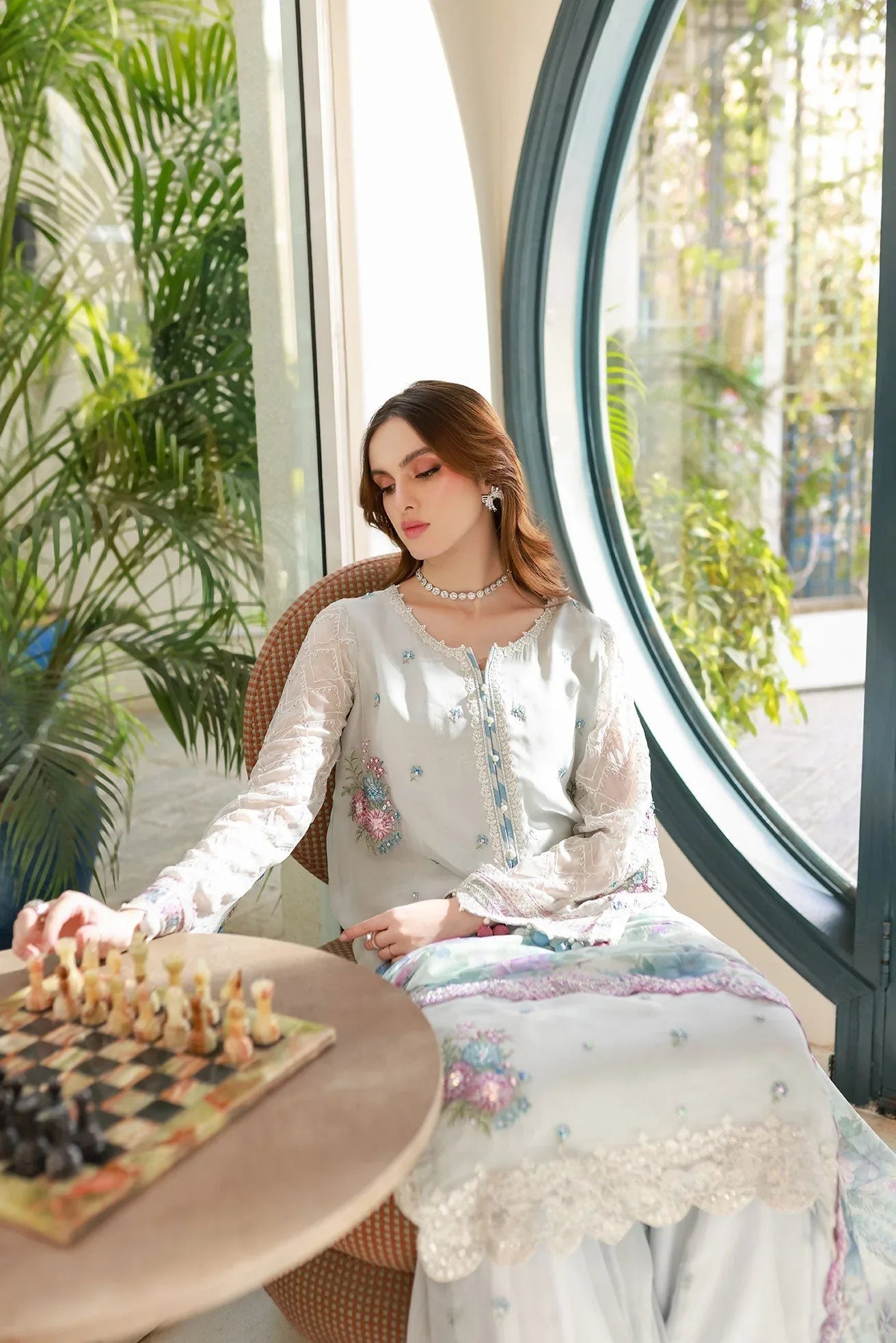 Dhanak | Chiffon Pret | SS25DA-2715 - Rang-e-Khaas