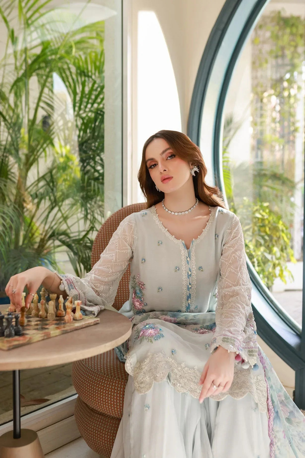 Dhanak | Chiffon Pret | SS25DA-2715 - Rang-e-Khaas
