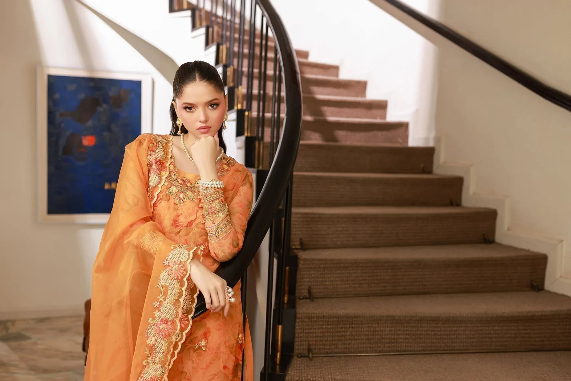 Dhanak | Chiffon Pret |  SS25DA-2716 - Rang-e-Khaas