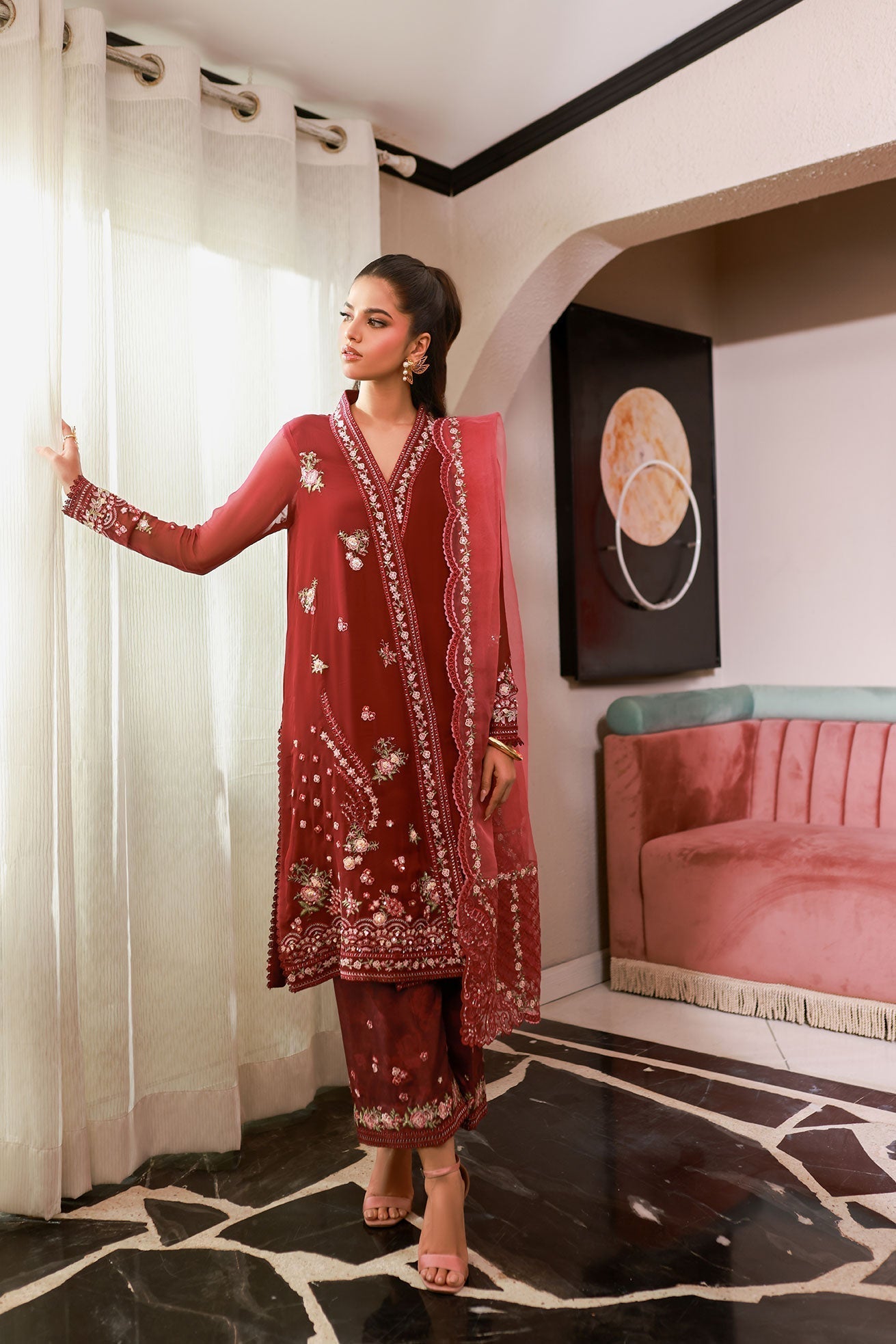 Dhanak | Chiffon Pret | SS25DA-2719