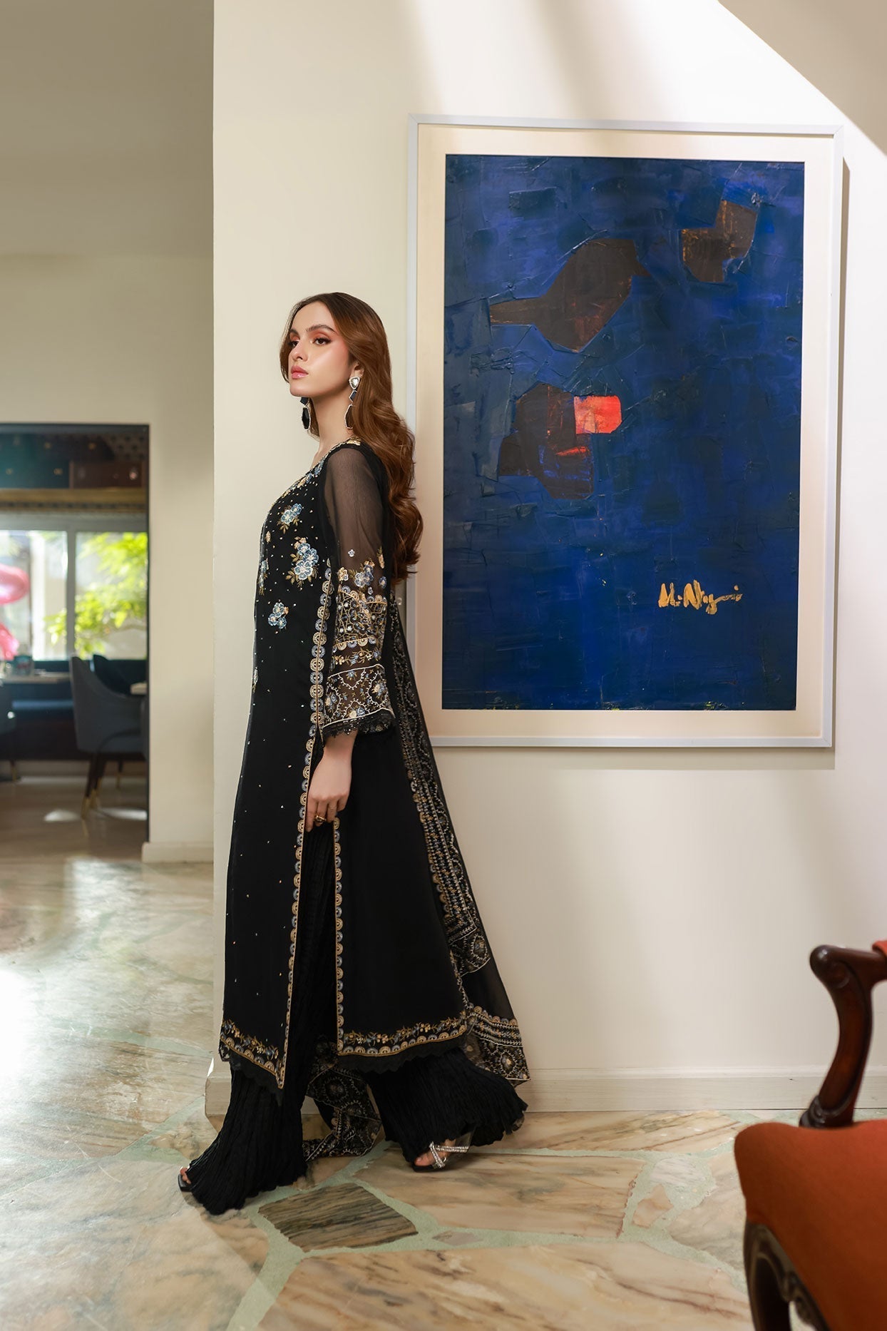 Dhanak | Chiffon Pret | SS25DA-2720