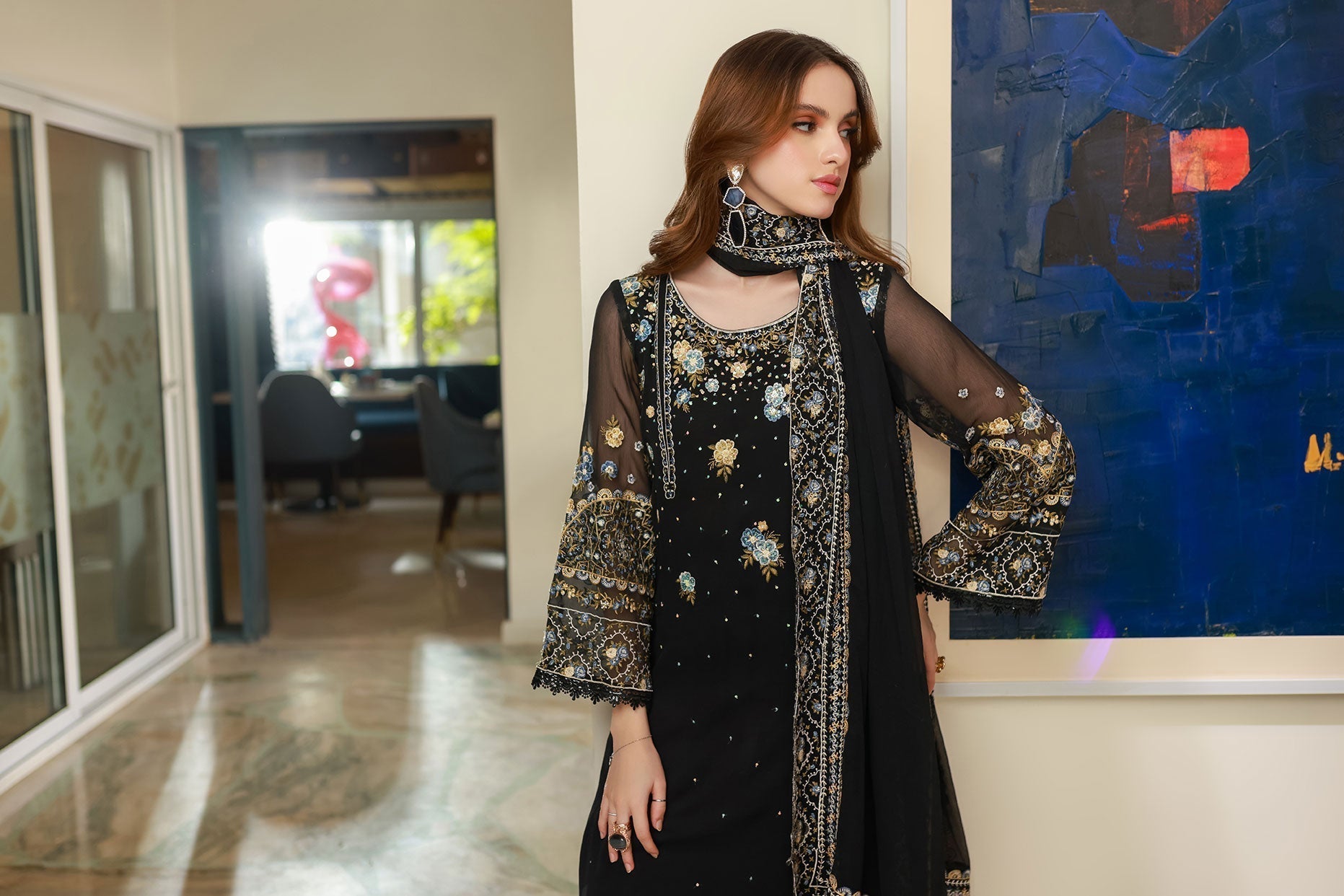 Dhanak | Chiffon Pret | SS25DA-2720