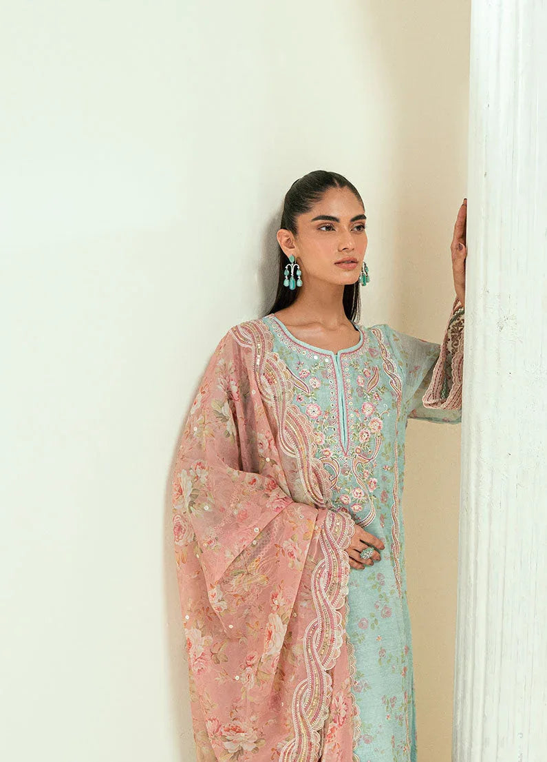 Dhanak | Signature Pret | SS25DA-2722 L-GREEN - Rang-e-Khaas