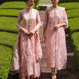 Zainab Chottani Embroidered Organza 3Pc Suit D-03 Roséa
