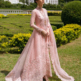 Zainab Chottani Embroidered Organza 3Pc Suit D-03 Roséa
