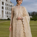 Zainab Chottani Embroidered Organza 3Pc Suit D-04 Ivana  3 s