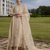 Zainab Chottani Embroidered Organza 3Pc Suit D-04 Ivana  3 s