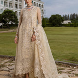 Zainab Chottani Embroidered Organza 3Pc Suit D-04 Ivana  3 s