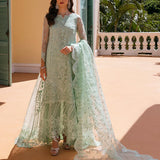 Zainab Chottani Embroidered Organza 3Pc Suit D-05 Sherine
