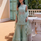 Zainab Chottani Embroidered Organza 3Pc Suit D-05 Sherine