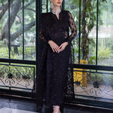 Zainab Chottani Embroidered Organza 3Pc Suit D-06 Dorée