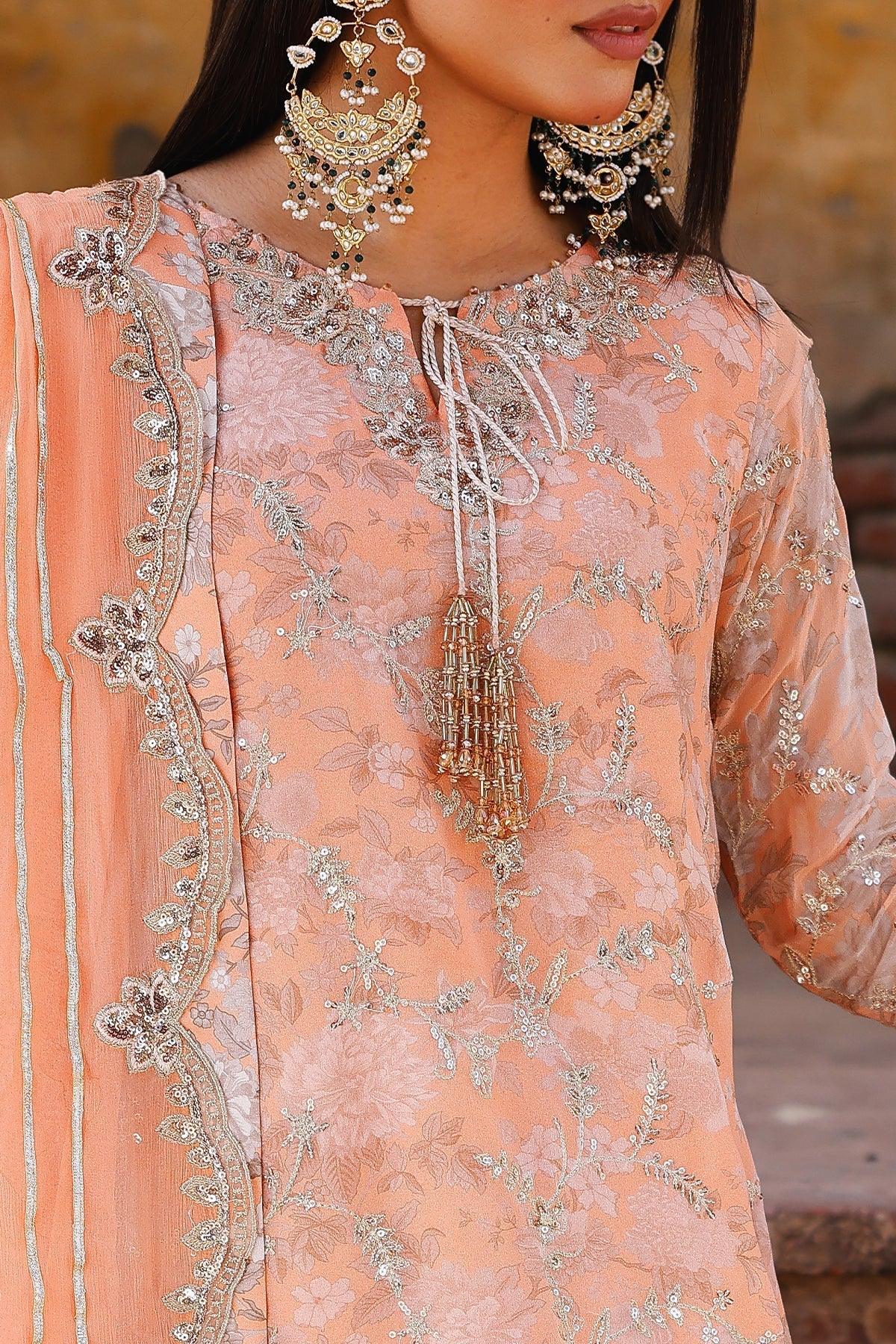 Charizma | Vasal Chiffon | VSL25-19 - Rang-e-Khaas