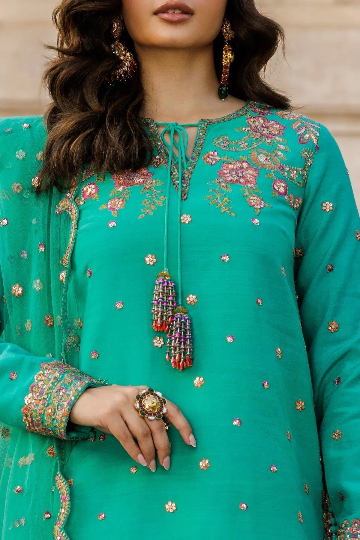 Charizma | Festive Pret | CMA-5-242 - Rang-e-Khaas