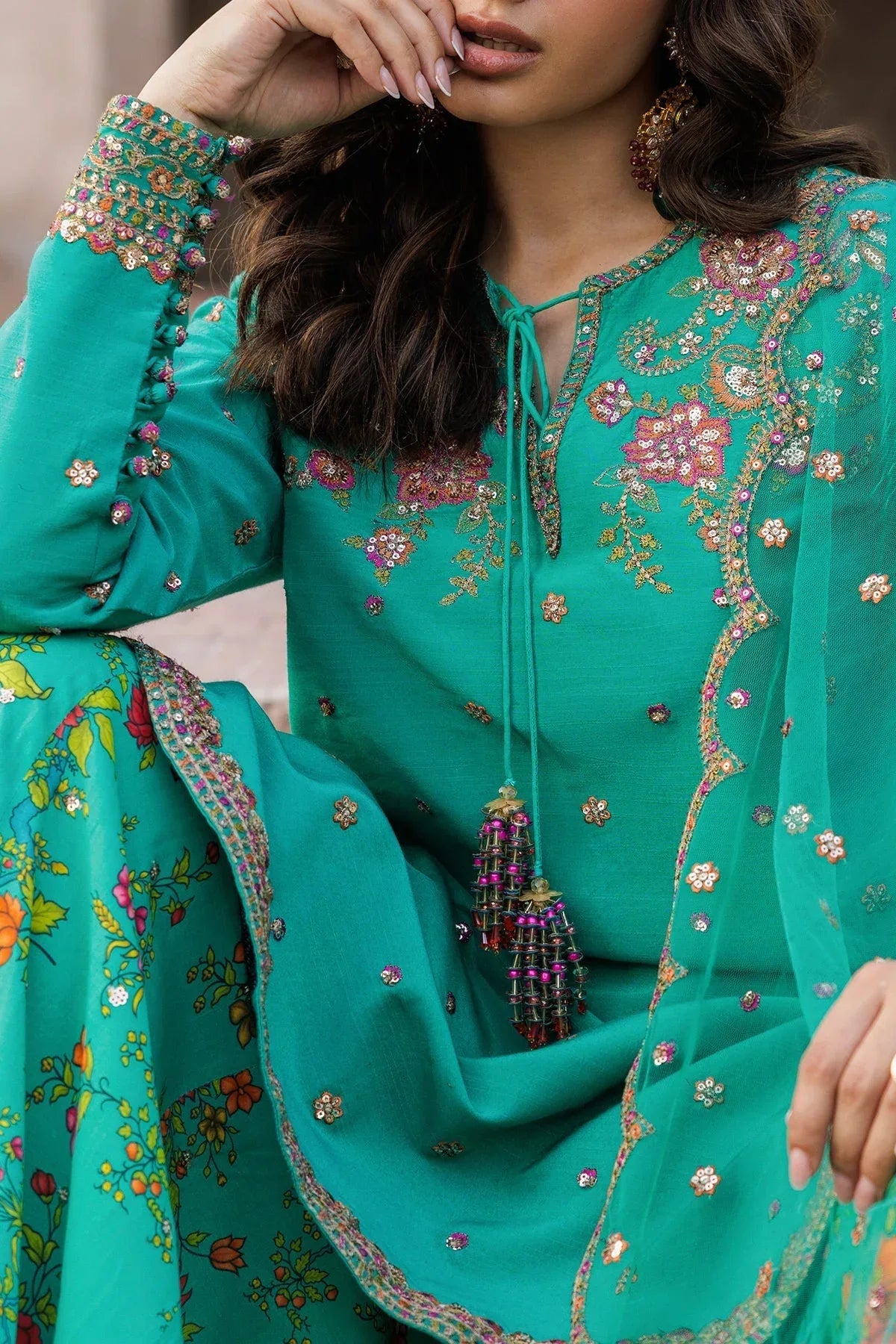 Charizma | Festive Pret | CMA-5-242 - Rang-e-Khaas