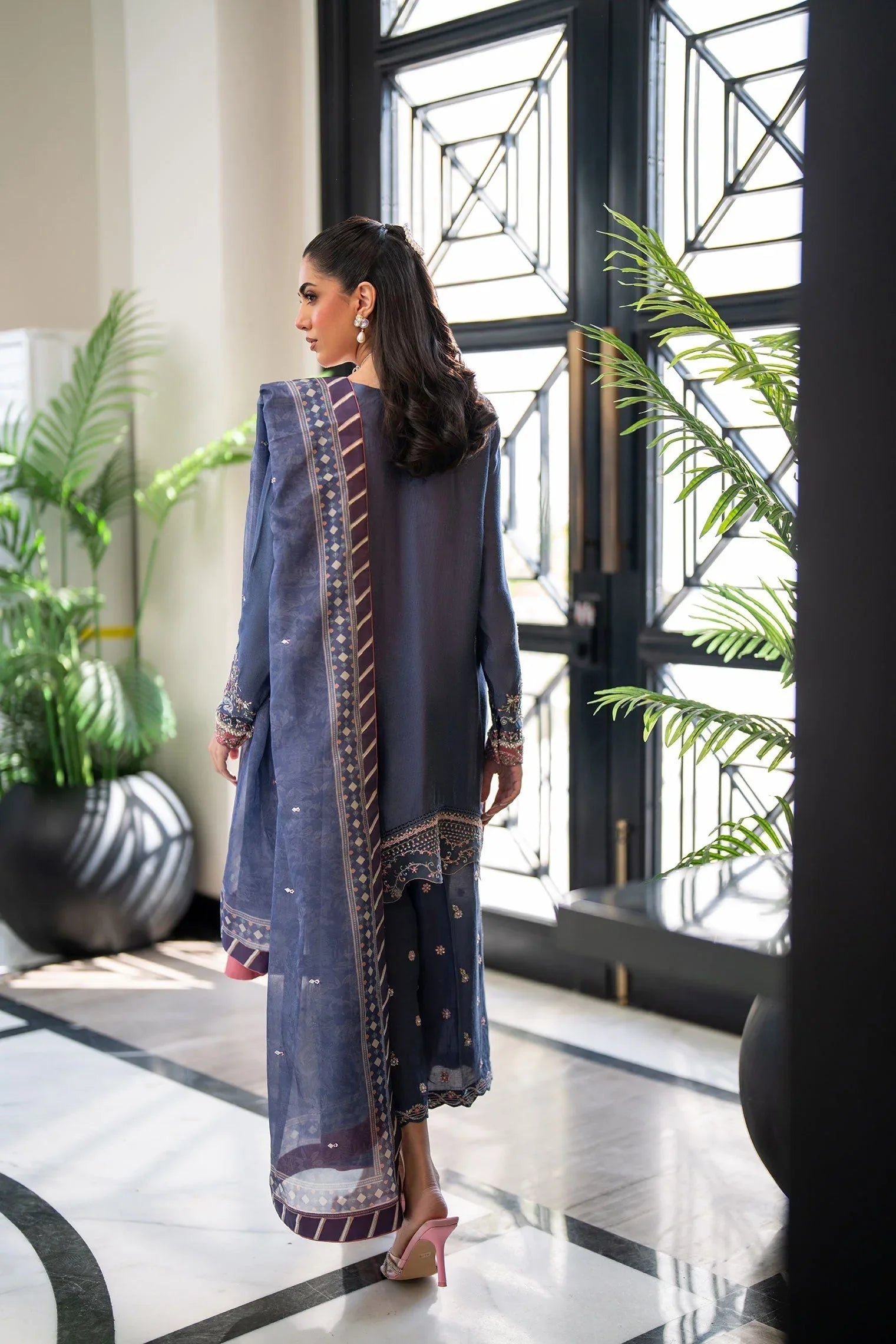 Dhanak | SS 25 Luxury Pret | SS25DL-0312 - Rang-e-Khaas