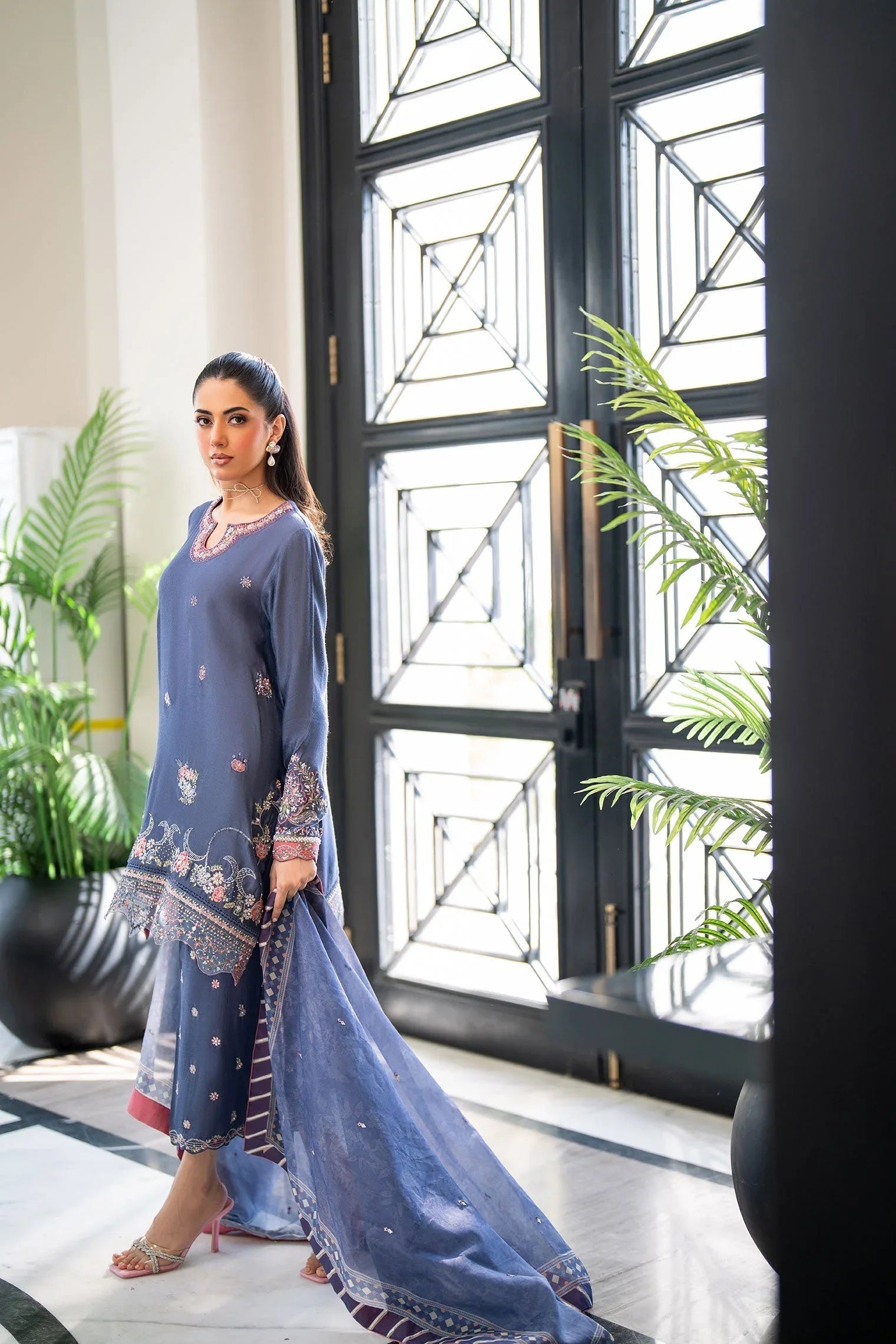 Dhanak | SS 25 Luxury Pret | SS25DL-0312 - Rang-e-Khaas
