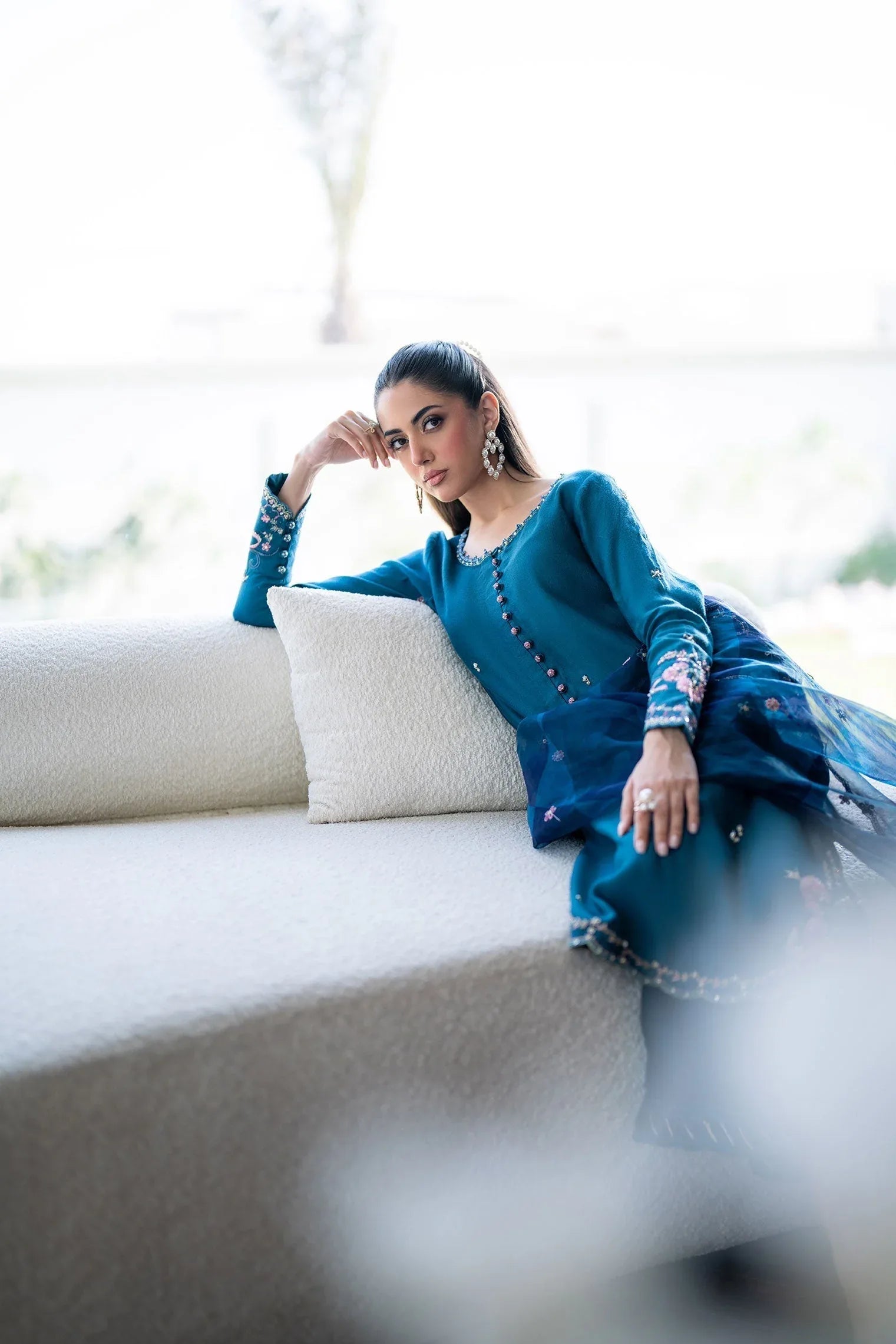Dhanak | SS 25 Luxury Pret | SS25DL-0315 - Rang-e-Khaas
