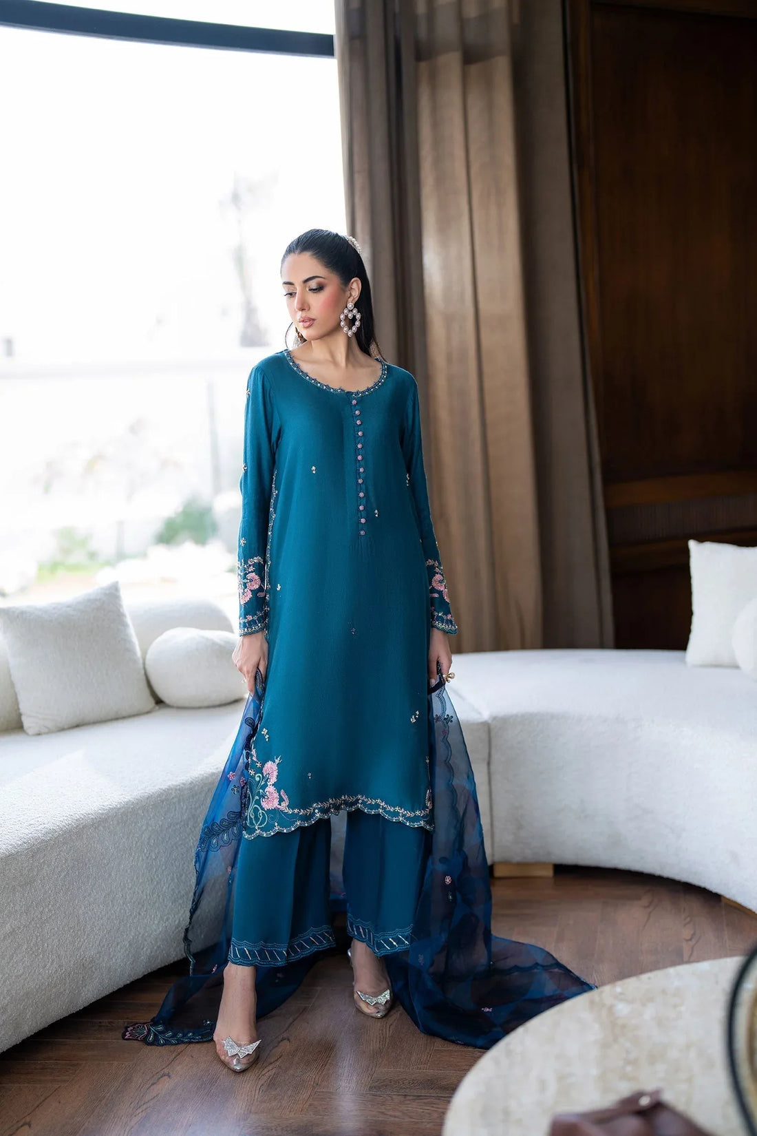 Dhanak | SS 25 Luxury Pret | SS25DL-0315 - Rang-e-Khaas