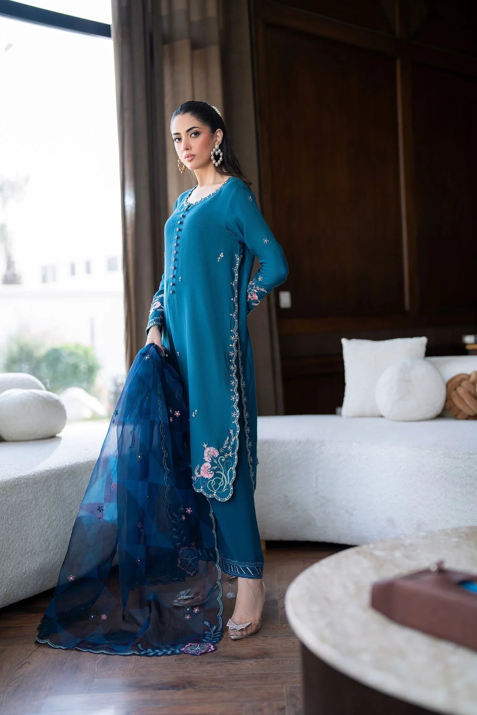 Dhanak | SS 25 Luxury Pret | SS25DL-0315 - Rang-e-Khaas