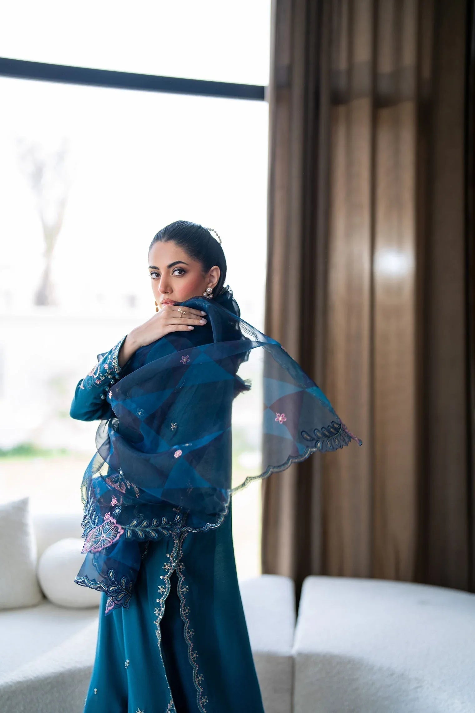 Dhanak | SS 25 Luxury Pret | SS25DL-0315 - Rang-e-Khaas