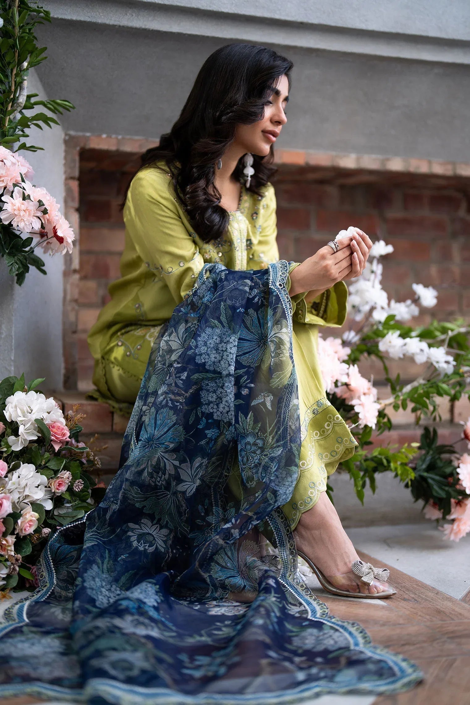 Dhanak | SS 25 Luxury Pret | SS25DL-0318 - Rang-e-Khaas