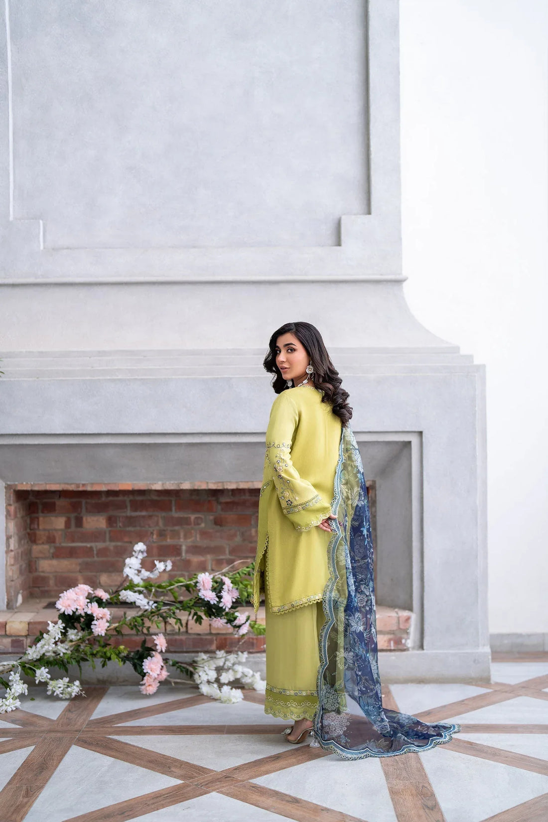 Dhanak | SS 25 Luxury Pret | SS25DL-0318 - Rang-e-Khaas