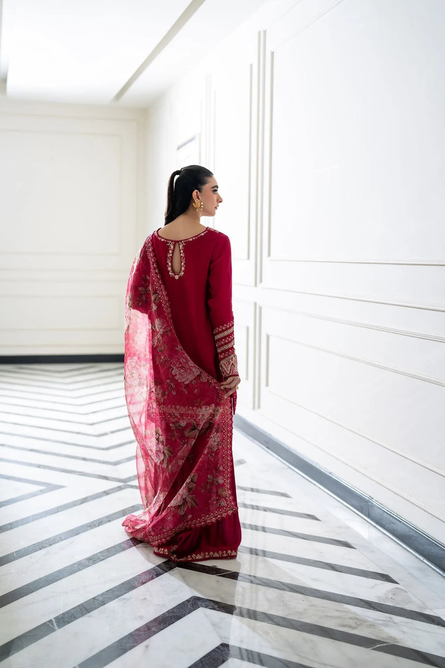 Dhanak | SS 25 Luxury Pret | SS25DL-0319 - Rang-e-Khaas