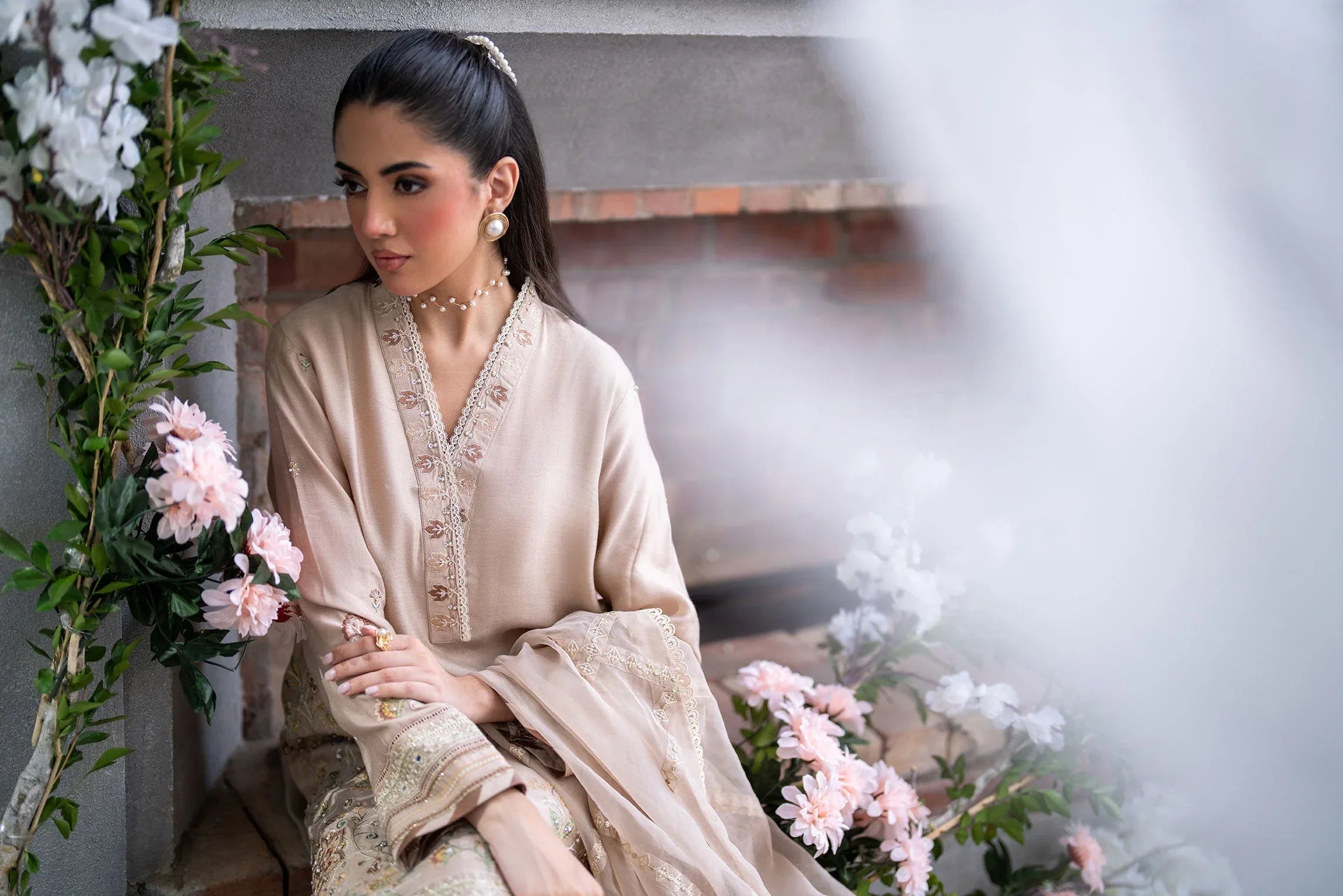Dhanak | SS 25 Luxury Pret | SS25DL-0322 - Rang-e-Khaas