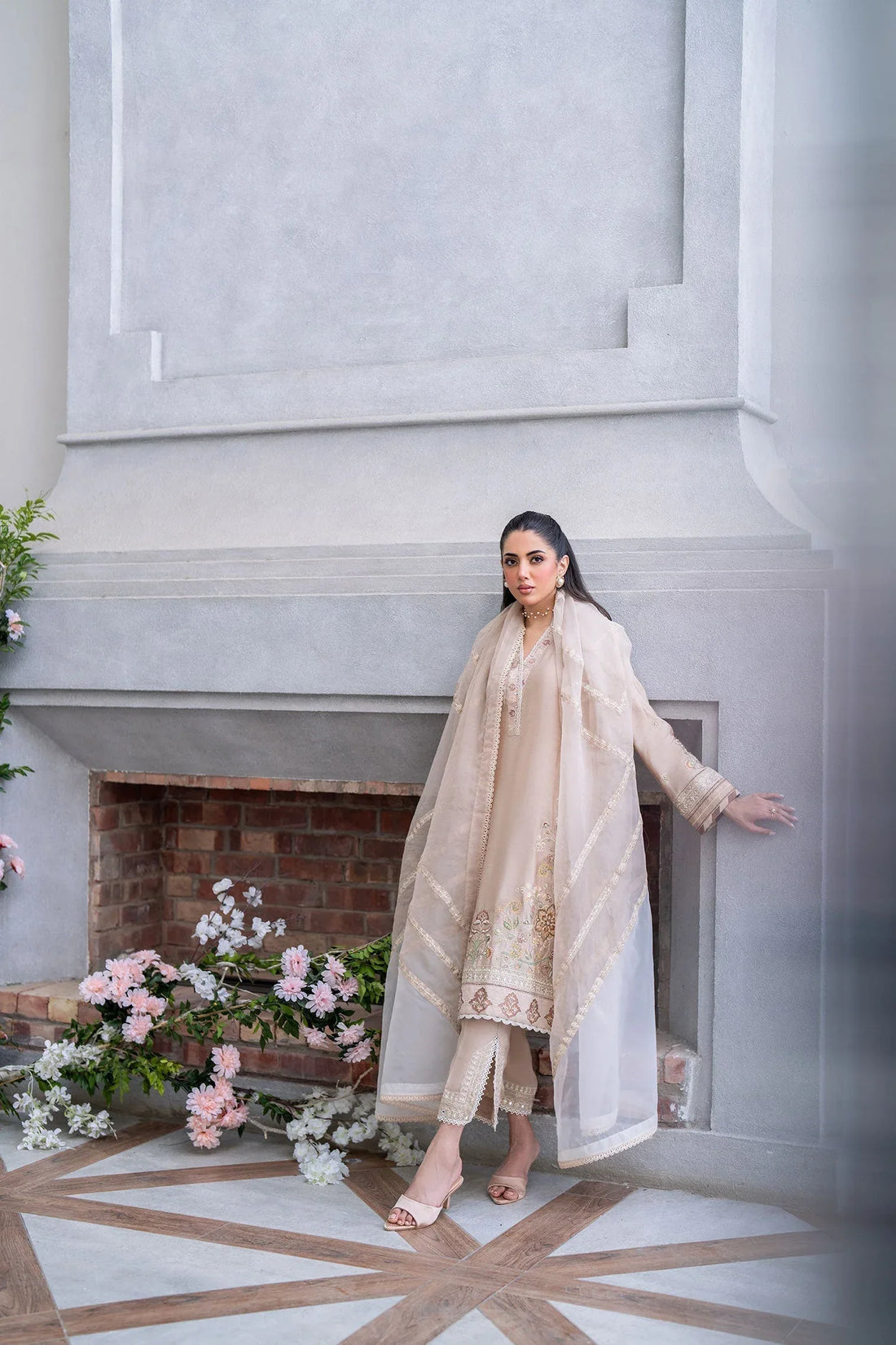 Dhanak | SS 25 Luxury Pret | SS25DL-0322 - Rang-e-Khaas