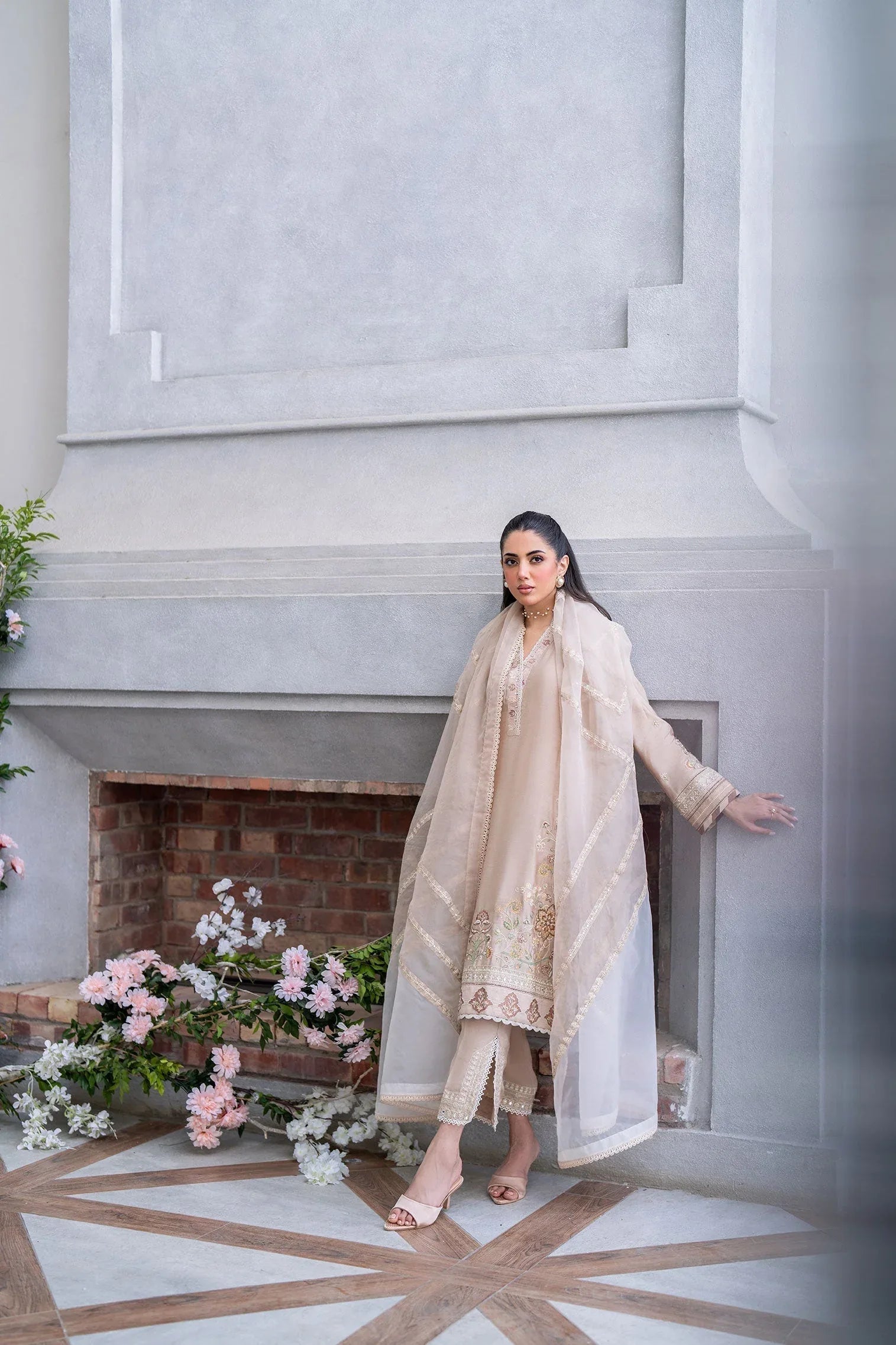 Dhanak | SS 25 Luxury Pret | SS25DL-0322 - Rang-e-Khaas