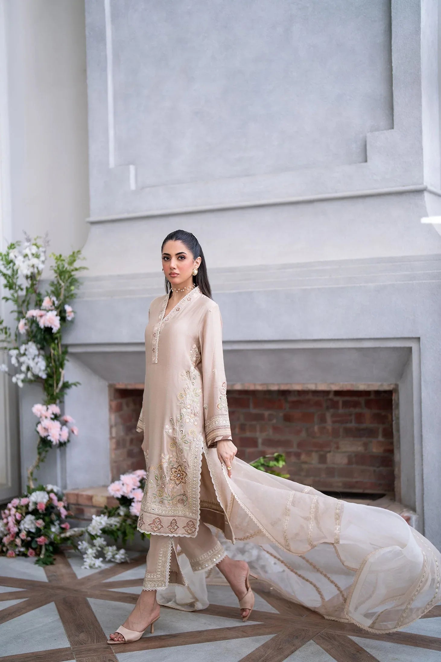 Dhanak | SS 25 Luxury Pret | SS25DL-0322 - Rang-e-Khaas