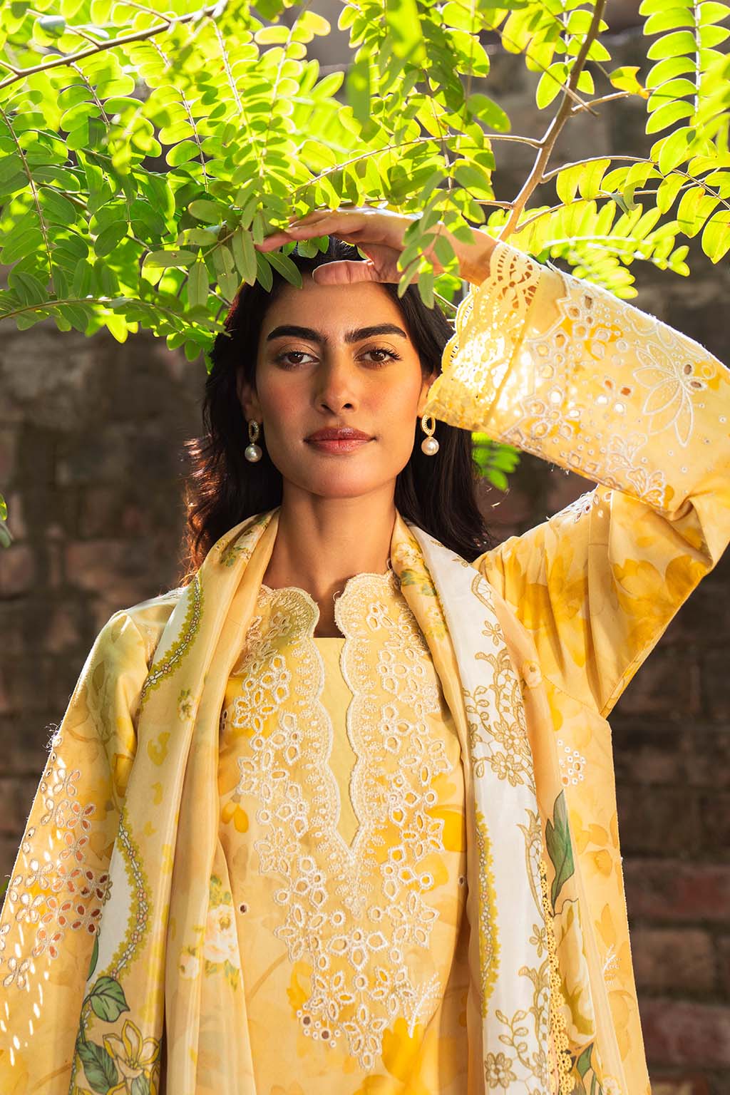 Neeshay | Summer Lines Printkari 25 | BUTTERCUP - Rang-e-Khaas