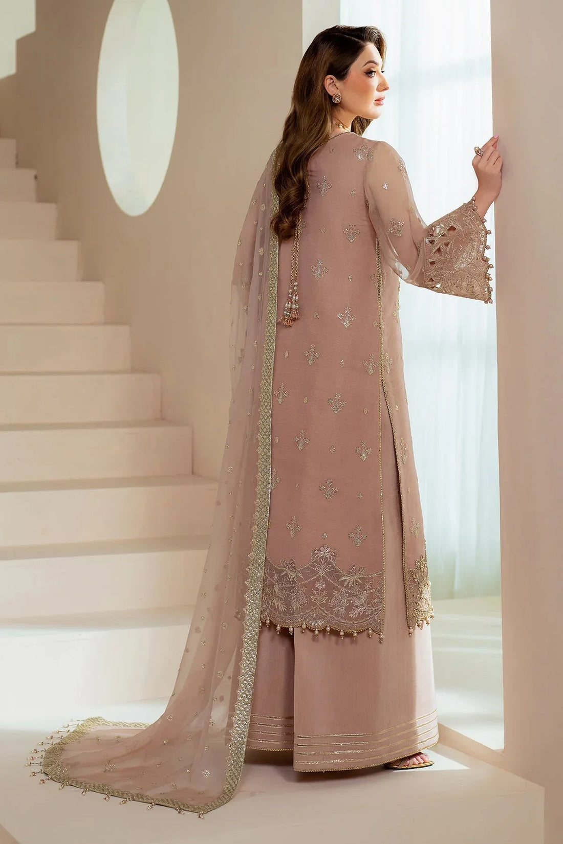 Alizeh | Aymal Chiffon | AF-BHM-4043-Jade - Rang-e-Khaas
