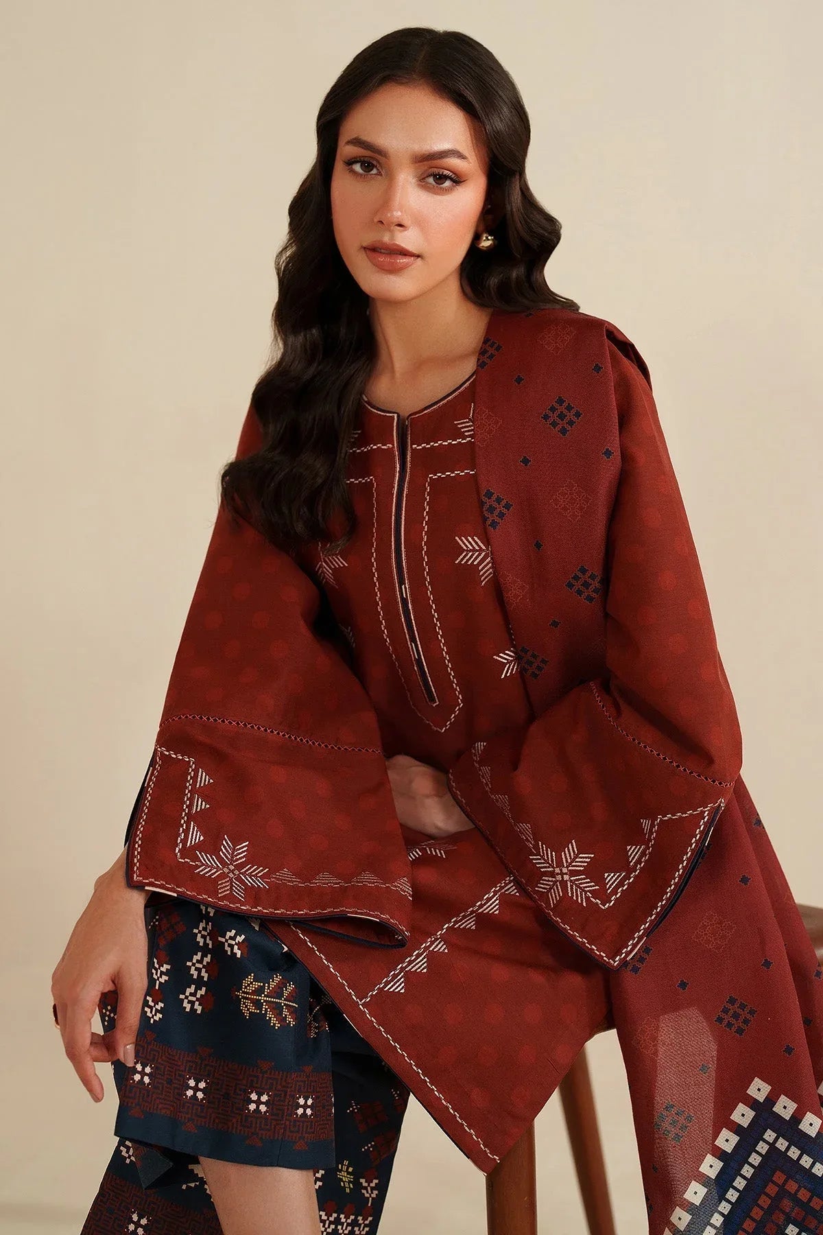 Jazmin | Winter 25 | UW-0194 - Rang-e-Khaas