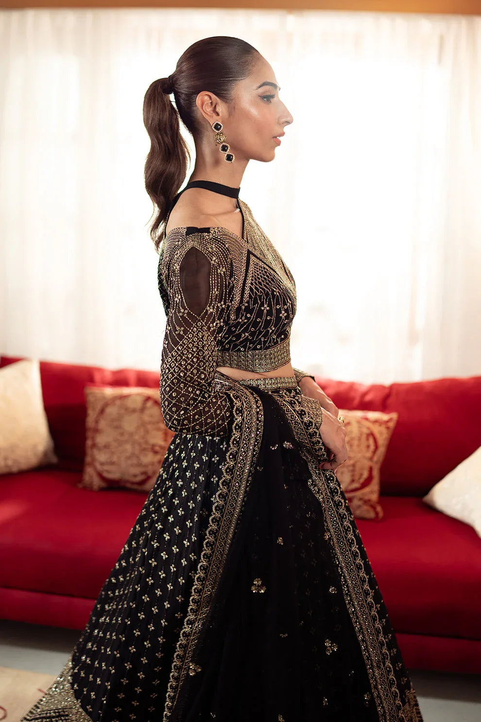 Neeshay | Dastaan Luxury Chiffon | Sunehri - Rang-e-Khaas