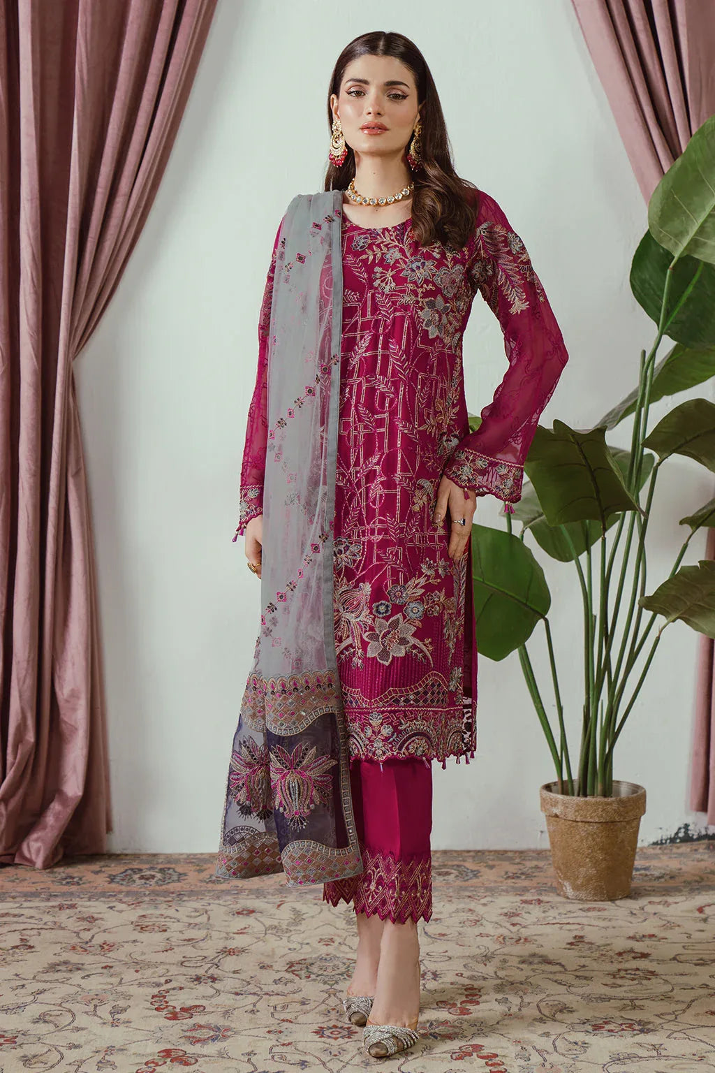Ramsha | Ramsha Collection | F-2506 - Rang-e-Khaas