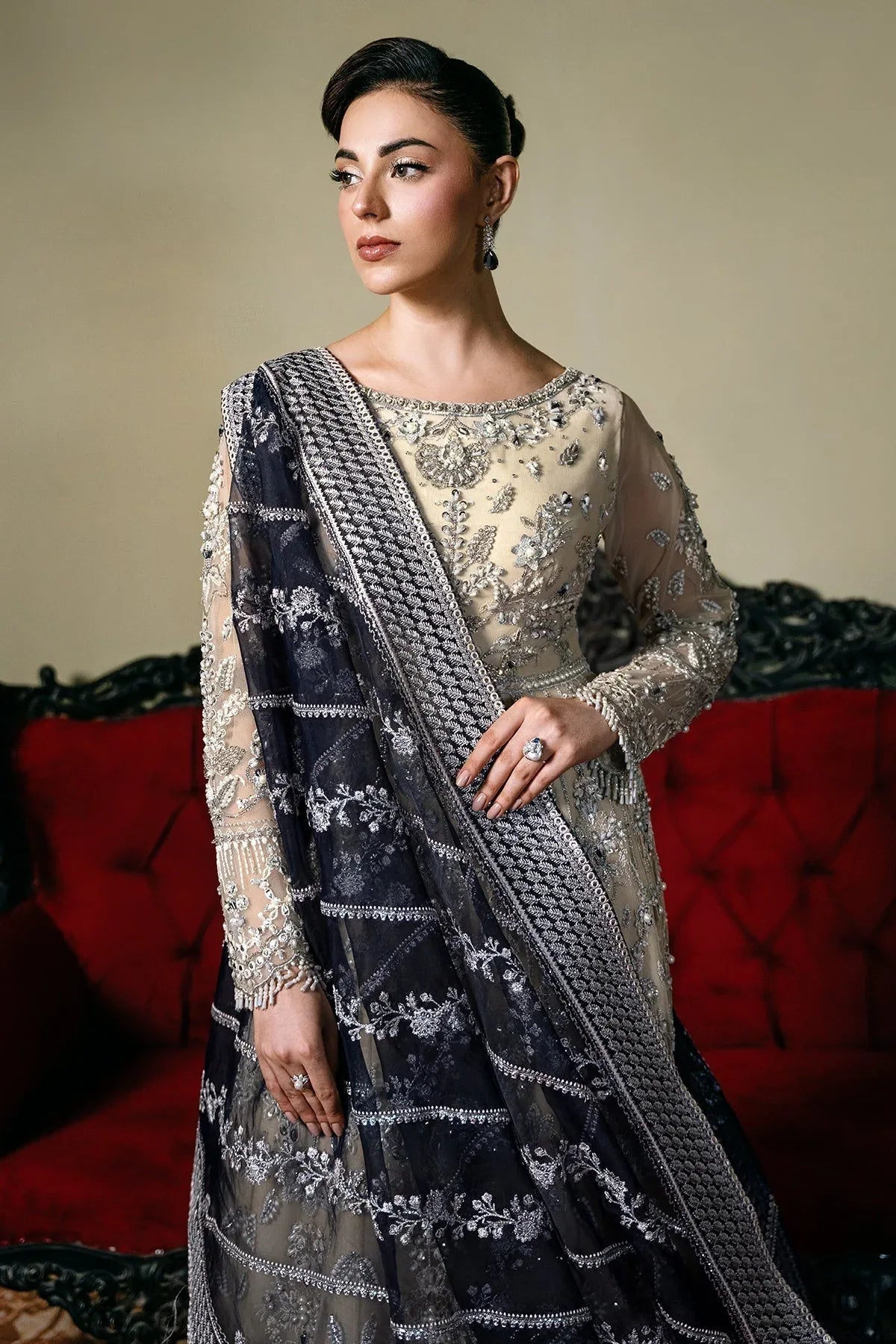 Mina Kashif | Kahani Formals | Araish - Rang-e-Khaas