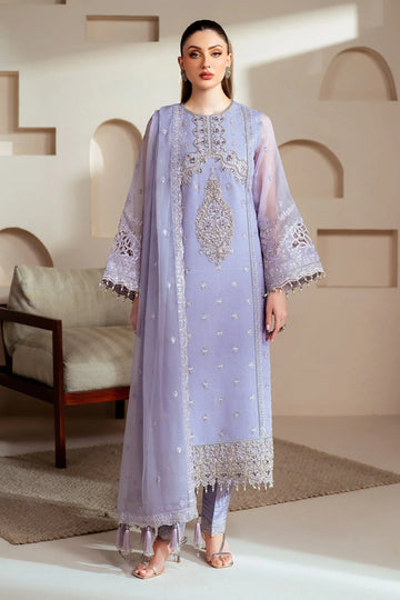 Alizeh | Aymal Chiffon | AF-BHM-4041-Marine - Rang-e-Khaas