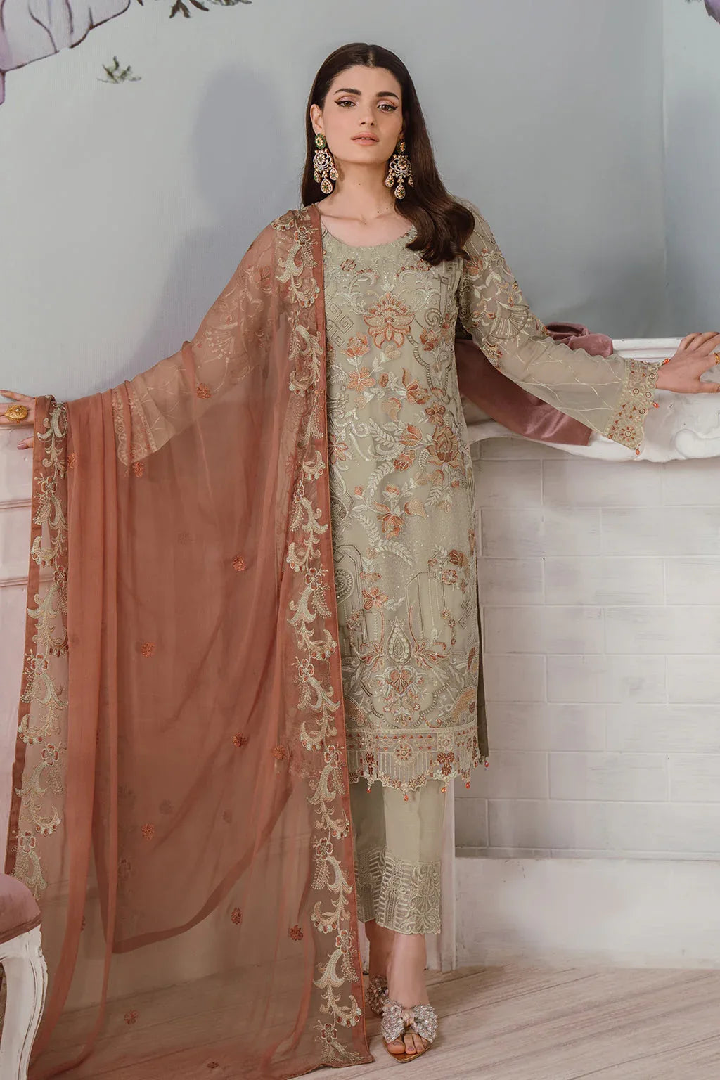 Ramsha | Ramsha Collection | F-2505 - Rang-e-Khaas