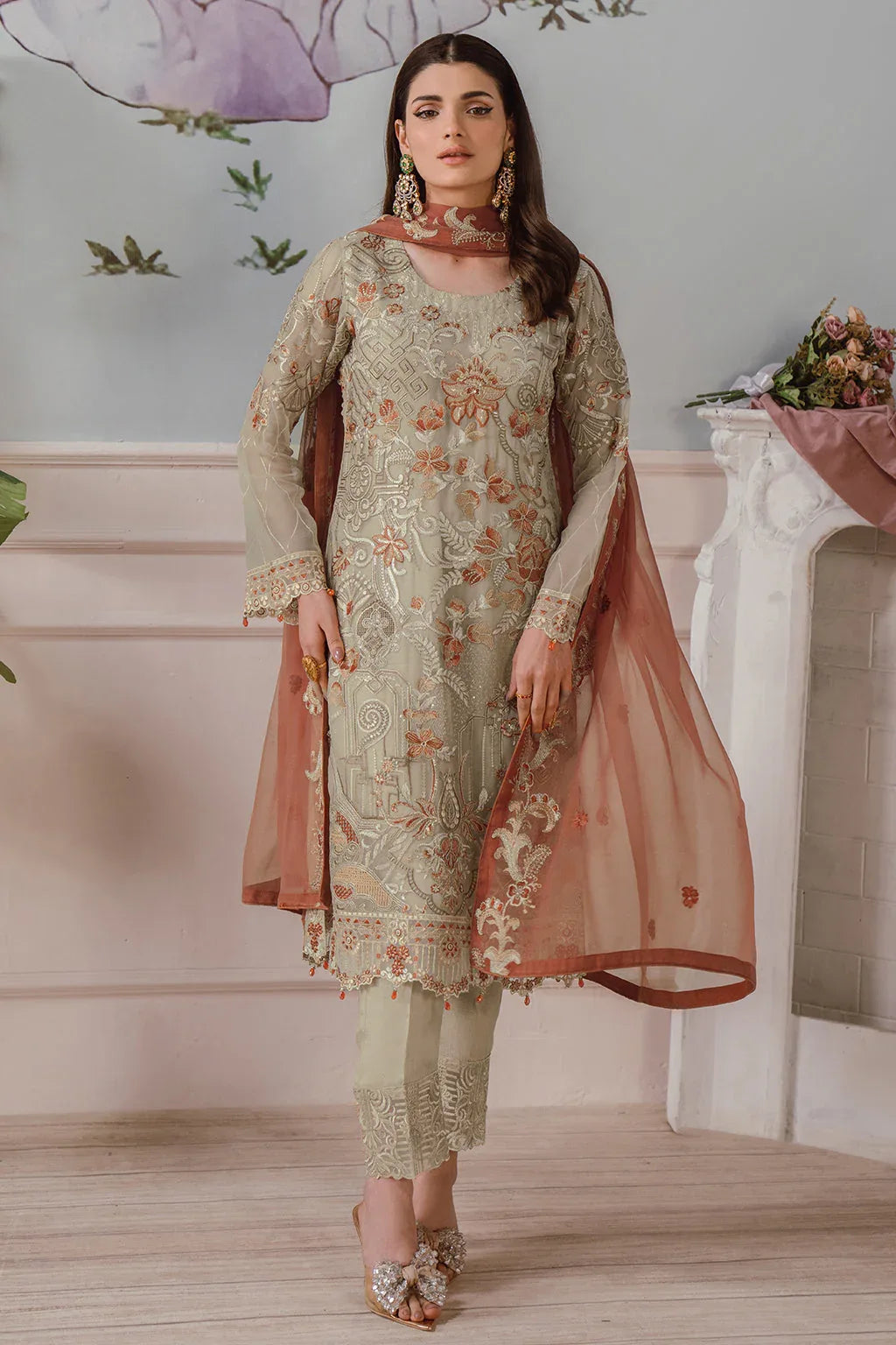 Ramsha | Ramsha Collection | F-2505 - Rang-e-Khaas