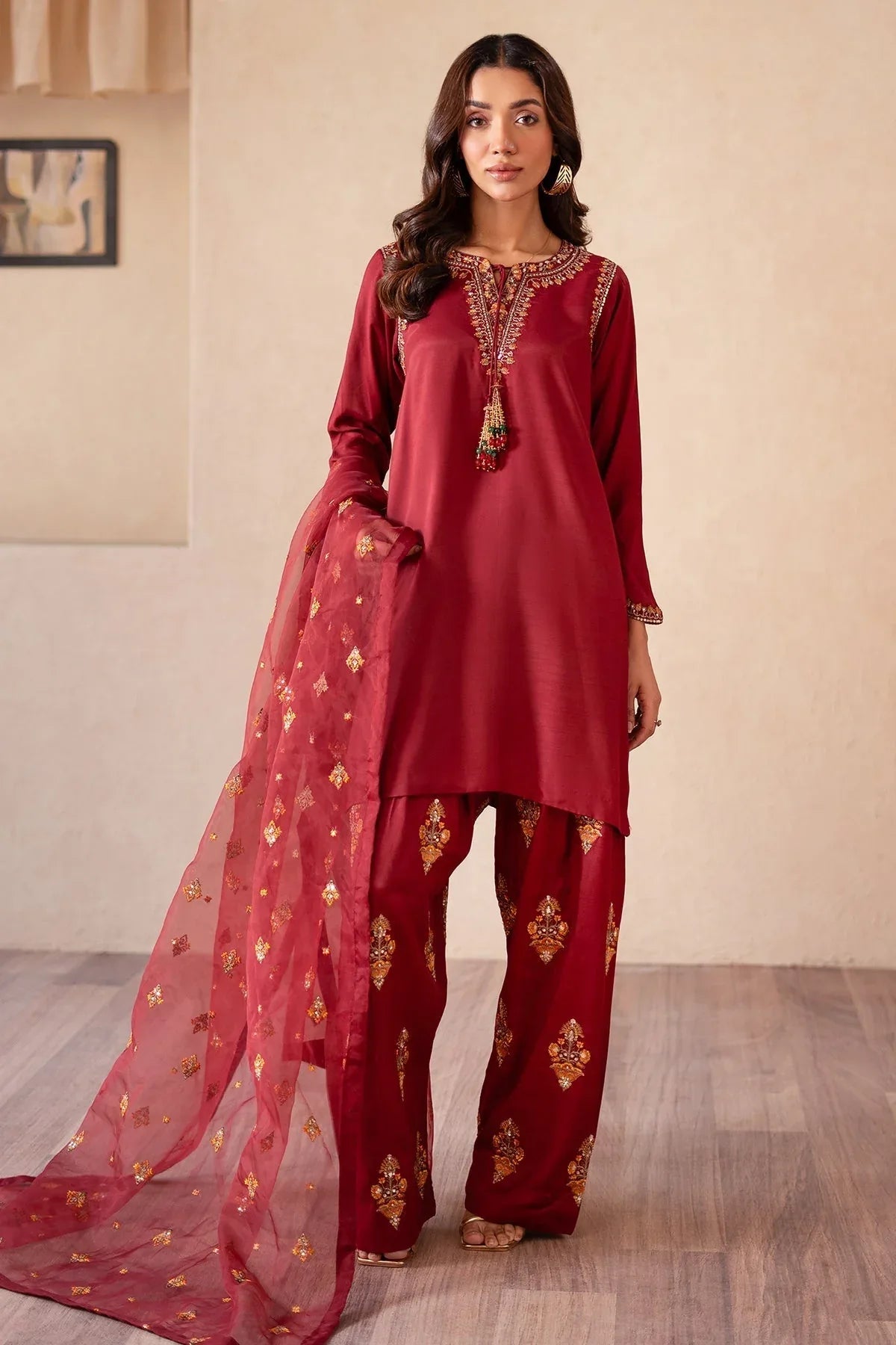 Charizma | Festive Pret | CMA-4-077 - Rang-e-Khaas