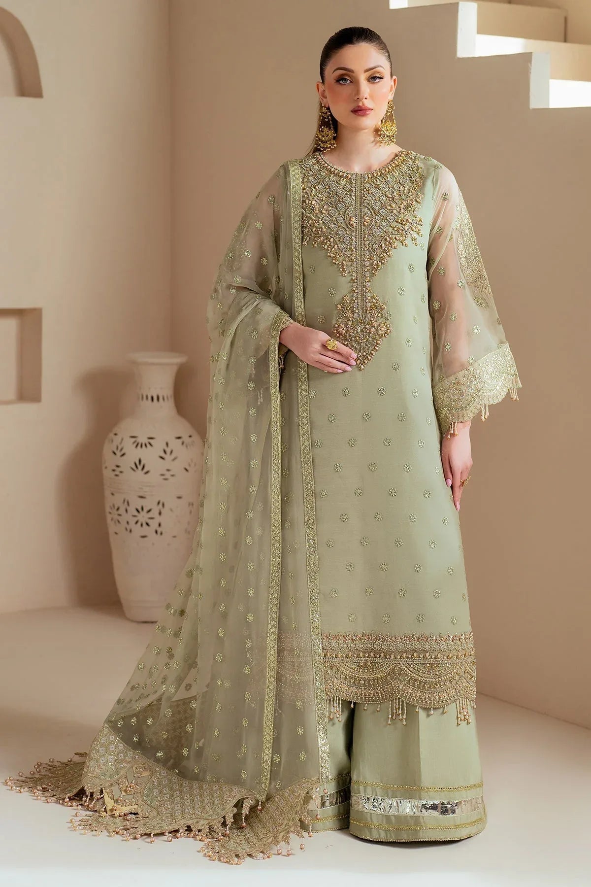 Alizeh | Aymal Chiffon | AF-BHM-4042-Alish - Rang-e-Khaas