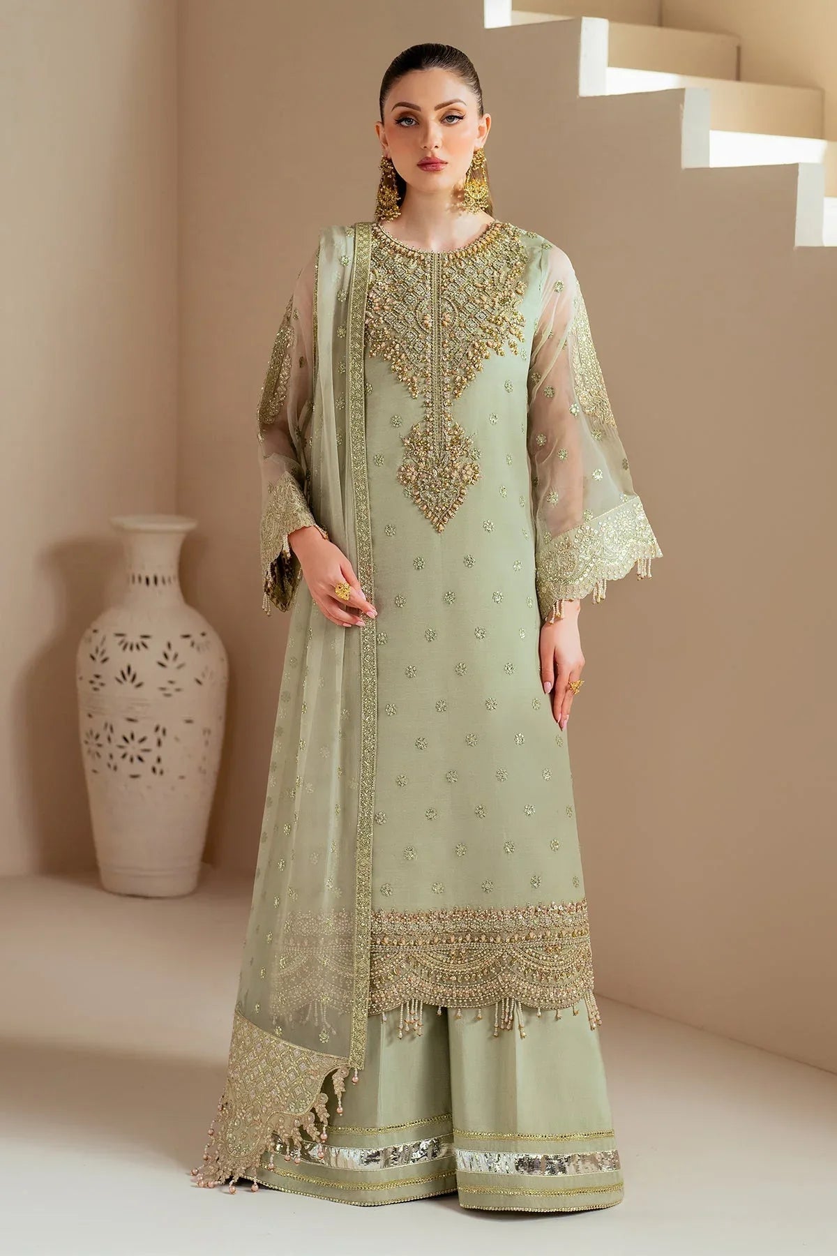 Alizeh | Aymal Chiffon | AF-BHM-4042-Alish - Rang-e-Khaas