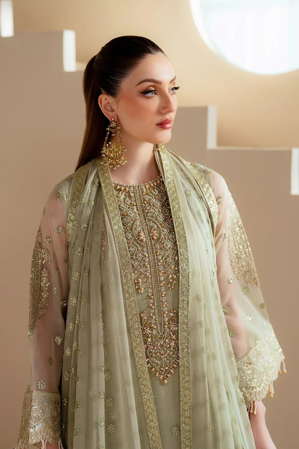 Alizeh | Aymal Chiffon | AF-BHM-4042-Alish - Rang-e-Khaas