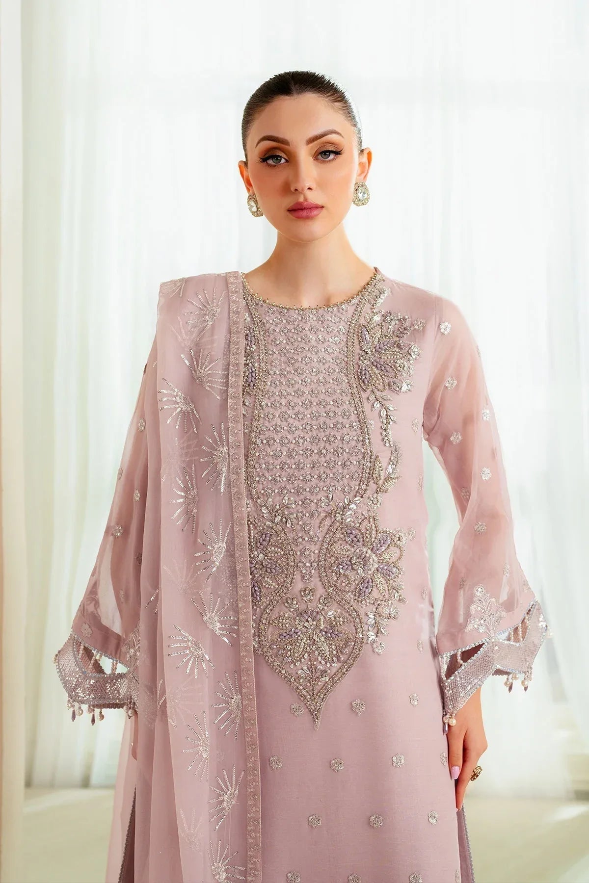 Alizeh | Aymal Chiffon | AF-BHM-4045-Sira - Rang-e-Khaas