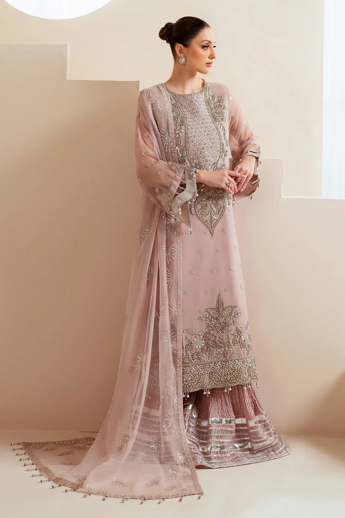 Alizeh | Aymal Chiffon | AF-BHM-4045-Sira - Rang-e-Khaas