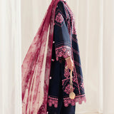 Jazmin | Iris EMBROIDERED LAWN IL'25-D01