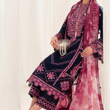 Jazmin | Iris EMBROIDERED LAWN IL'25-D01